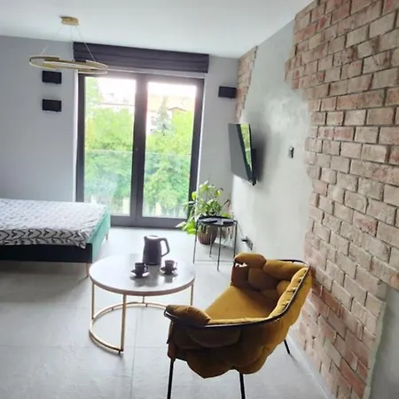 Appartamento Vistula Loft , Spa , Sauna & Swimming Pool, Free Parking! Cracovia